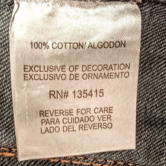 Coogi Australia Embroidered Blue Denim Jean Jacket - Picture 9 of 10